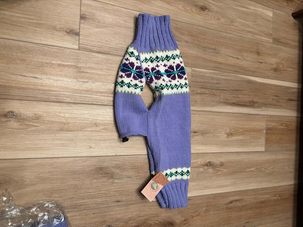 Chilly Dog Handmade Fairisle Wool Dog Sweater XL